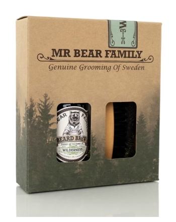 Mr. Bear Family Kit Bartöl & Bartbürste Wilderness