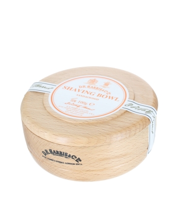 D.R. Harris Sandalwood Rasierseife in Holzschale 100g