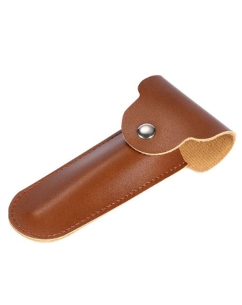 FROM ALFRED Leder Etui für Rasierhobel