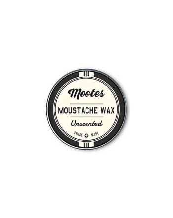 Mootes Unscented Moustache Wax 15g