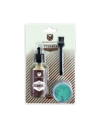 Beardaments Glitter Beard Green