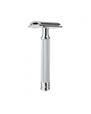 Mühle Traditional Rasierhobel - Griff Metall - geschlossener Kamm