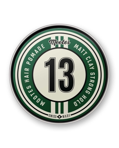 Mootes #13  Strong Hold Matt Clay Haarpomade 120g