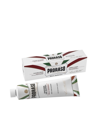 Proraso White Sensitive Rasiercreme 150ml - Tube