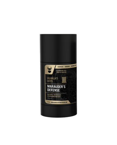 The Beard Struggle Natural Deodorant Marauder's Defense Valhalla's Gates